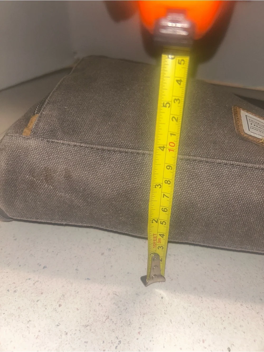 Vintage Travelon Anti-theft Green Canvas Tour Bag